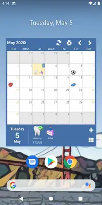 Blik Calendar Widget android App screenshot 5